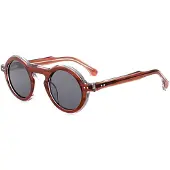 VeyRey Gafas de sol 'Lennon Sonnenbrillen Trozu' rojo vino