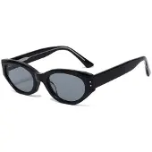VeyRey Gafas de sol 'Cat-eye Sonnenbrillen Nontu' negro