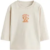 Next Camiseta crema / langosta