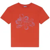 Vilebrequin Camiseta rojo