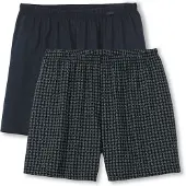 Calida Calzoncillo boxer azul noche / blanco