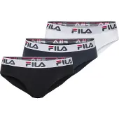 FILA Calzoncillo rojo vivo / negro / blanco / offwhite