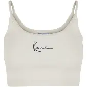 Karl kani Top negro / blanco lana