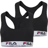 FILA Sujetador rojo / negro / blanco