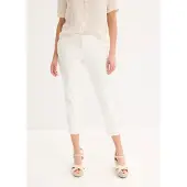 Bonprix Pantalón blanco lana