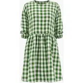 AmourLinen Vestido 'Sofia' verde