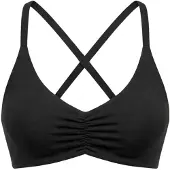 ZUBEK Sujetador deportivo negro