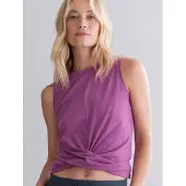 Hey Honey Top 'Cropped Top' lila