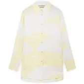 Trussardi Blusa amarillo / blanco