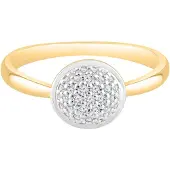 Diamant Exquis Anillo oro