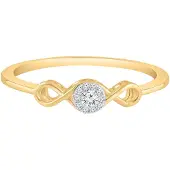 Diamant Exquis Anillo oro