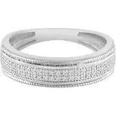 Diamant Exquis Anillo plata