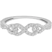 Diamant Exquis Anillo plata