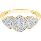 Diamant Exquis Anillo oro