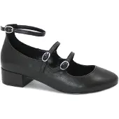 Steve madden Bailarina 'COLLEAGUE black nero scarpe ballerina donna pelle cinturino' negro