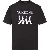 Yoxeone Sudadera 'BEATLES' negro