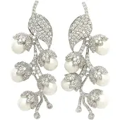 Avant Garde Pendientes 'Ulrikeina' plata