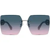 Avant Garde Gafas de sol 'Square Ione' gris