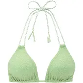 s.Oliver Top de bikini verde claro