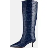 L37 HANDMADE SHOES Botas 'SOMEBODY TOLD ME' azul
