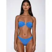 Flavia Valentini Bikini 'Selene Bandeau Bikini – Azzurro' azul real
