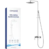 Cersanit Mille: columna de ducha cromada