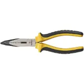 Topex Pinza de punta fina curvada, 160 mm
