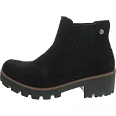 Rieker Botas Chelsea marrón / negro