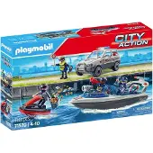 Playmobil Persecución Policial En El Agua