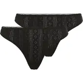 LASCANA Tanga negro