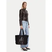 Karl Lagerfeld Shopper rojo / negro / blanco