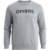 OMBRE Sudadera 'OM-SSPS-0181' gris / negro