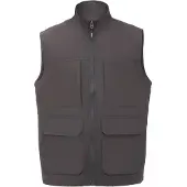 Dreimaster Klassik Chaleco 'Tanuna' gris oscuro