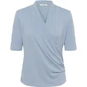 Soaked in luxury Blusa 'SLColumbine' azul claro