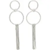 Avant Garde Pendientes 'Nataliala' plata