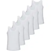 LOREZA Camiseta térmica 'Jungen Unterhemden Andre' blanco