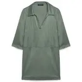 Fiorella Rubino Vestido verde hierba