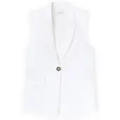 Motivi Chaleco para traje blanco