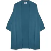 Fiorella Rubino Cárdigan azul moteado