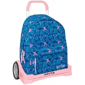 Safta Mochila Con Ruedas Evolution Stitch Lio 20.79l