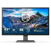 Philips Monitor P-line 439p1 43´´ 4k Va Led 60hz