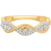 Diamant Exquis Anillo oro