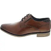 Bugatti Zapatos con cordón cognac
