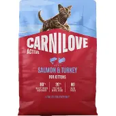 Carnilove Active Kitten - Salmón y Pavo - 2 kg