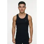 Tommy Hilfiger Camiseta Interior Sin Mangas Um0um03867 3 Unidades