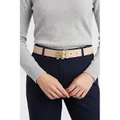 Tommy Hilfiger Cinturón ecru / marino