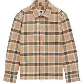 We fashion Camisa beige / marrón / gris claro / gris oscuro
