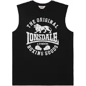 Lonsdale Camiseta 'Boldron' negro / blanco