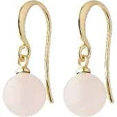 Pilgrim Pendientes 'Goldie' oro / rosa