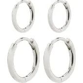 Pilgrim Pendientes 'ARIELLA' plata